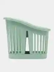 Бирюзовый органайзер-сушилка для столовых приборов IDEA, 2 секции