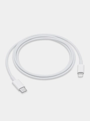 Кабель для зарядки Apple 1 м, 2.1A Type-C - Lightning, зарядное устройство на айфон