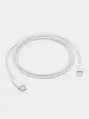 Белый кабель для зарядки Apple 1 м, 2.1A Type-C - Lightning, зарядное устройство на айфон