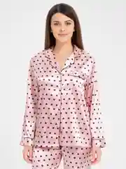 Пижама женская, хлопок 50%, шелк 50%