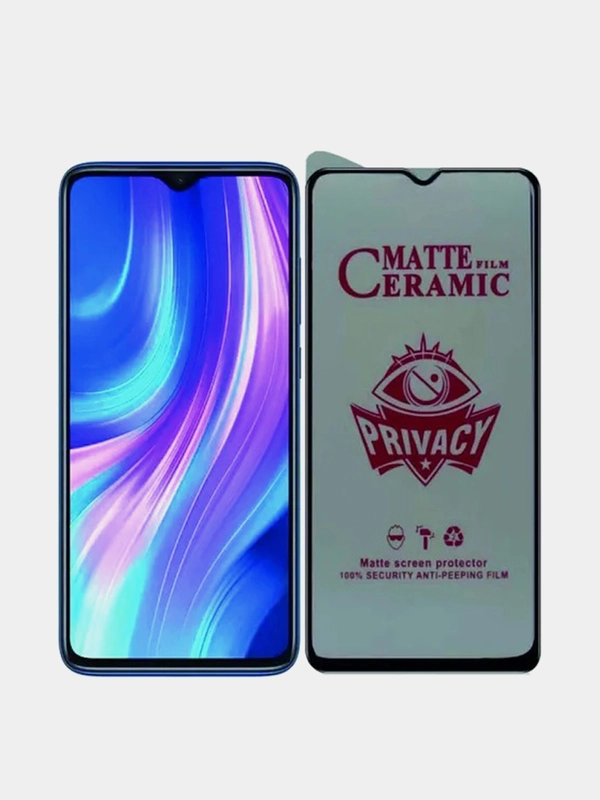 Защитная пленка антишпион матовая TECNO SPARK 9 PRO / SPARK 8C / POP 6 PRO /  POCO M5
