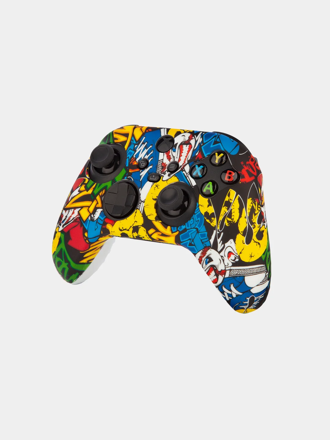 Желтый защитный чехол для геймпада Xbox Series X / S силиконовый, накладка на джойстик-контроллер