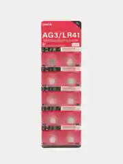 Батарейки LR41, AG3 SR41SW, 392, 192, LR736, алкалиновые, таблеточные для часов