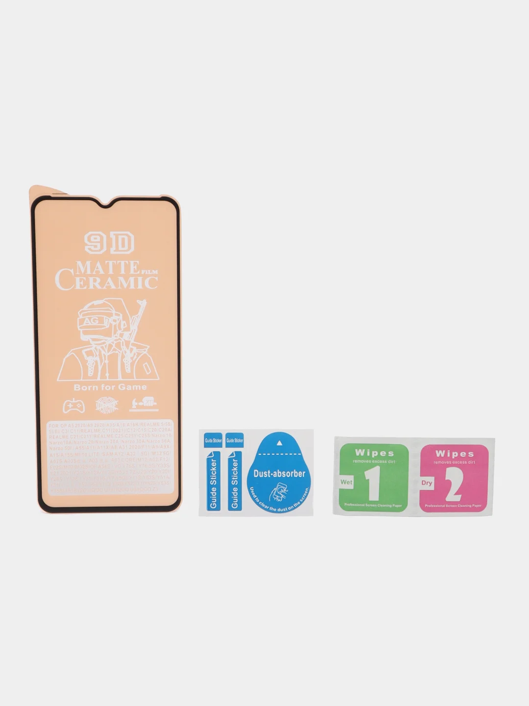Черный защитная керамическая пленка Realme C33/C30/C30S/C35/C31/C25/C25y/C25s/C21y/C15/C11 2021