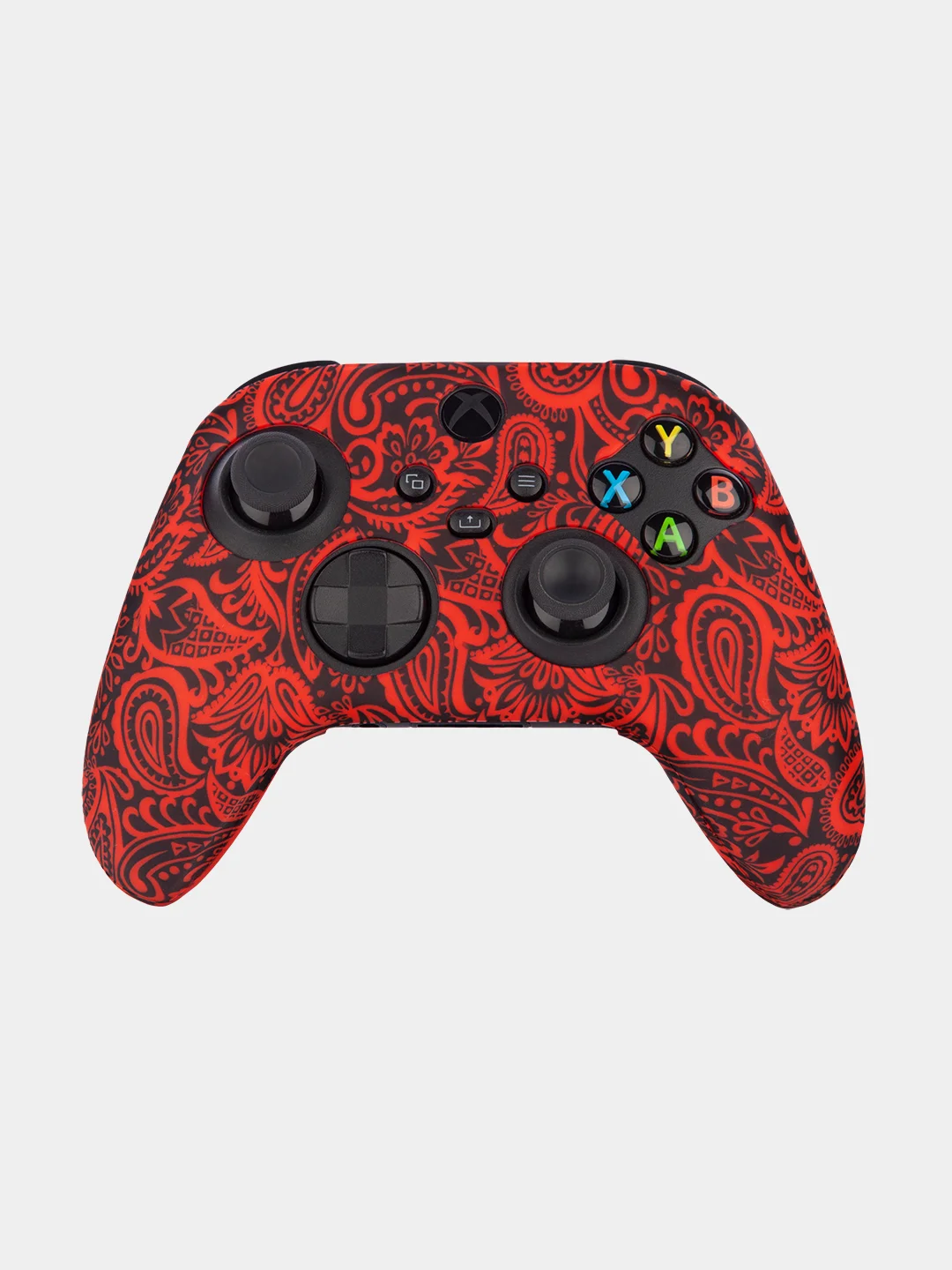 Красный защитный чехол для геймпада Xbox Series X / S силиконовый, накладка на джойстик-контроллер