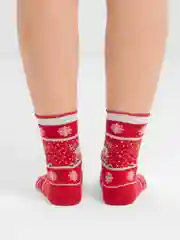 Красный носки новогодние