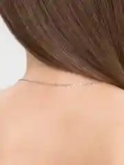 Серебряный подвеска женская/цепочка на шею/ украшение/ожерелье/кулон на шею/цепь/подарок на новый год