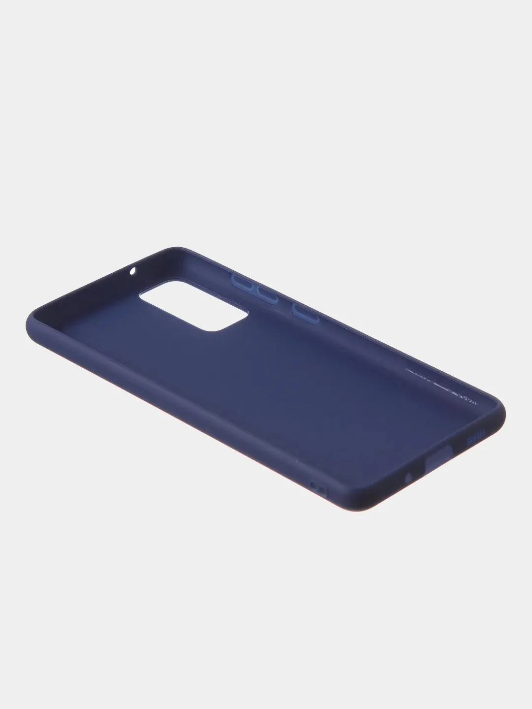Темно-синий чехол для Samsung S20 FE цветной матовый