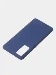 Темно-синий чехол для Samsung S20 FE цветной матовый