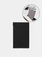 Черный чехол-книжка для планшета Samsung Galaxy Tab S6 Lite 2024/ 22/ 20 10.4 из экокожи КАРТОФАН