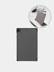 Серый чехол-книжка для планшета Samsung Galaxy Tab S6 Lite 2024/ 22/ 20 10.4 из экокожи КАРТОФАН