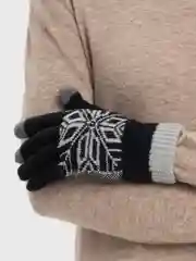 Черный перчатки сенсорные