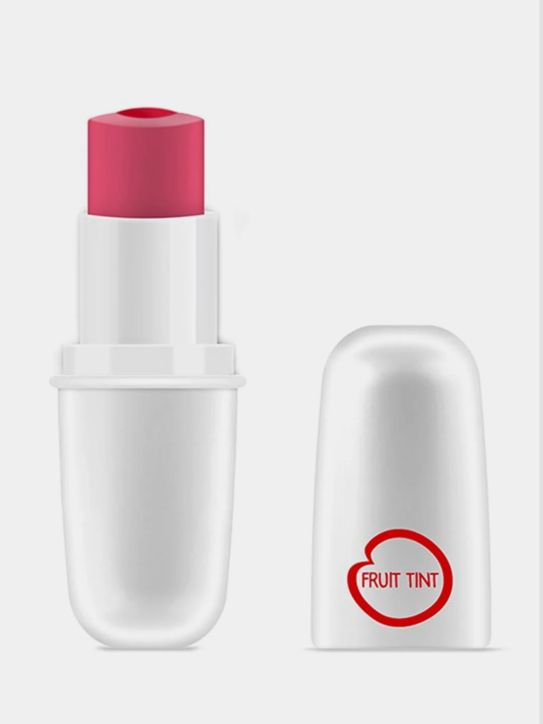 Алый бальзам-тинт для губ Фруктовый поцелуй Fruit tint