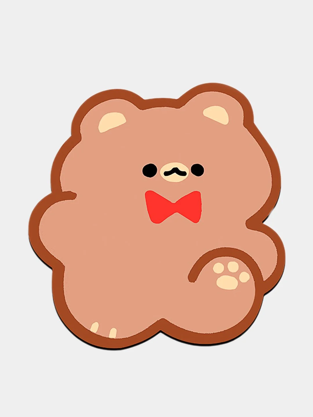 Коричневый коврик для мыши, 4 вида