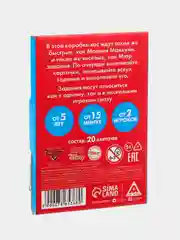 Светло-синий детские фанты, на День рождения, 20 карт, 5+