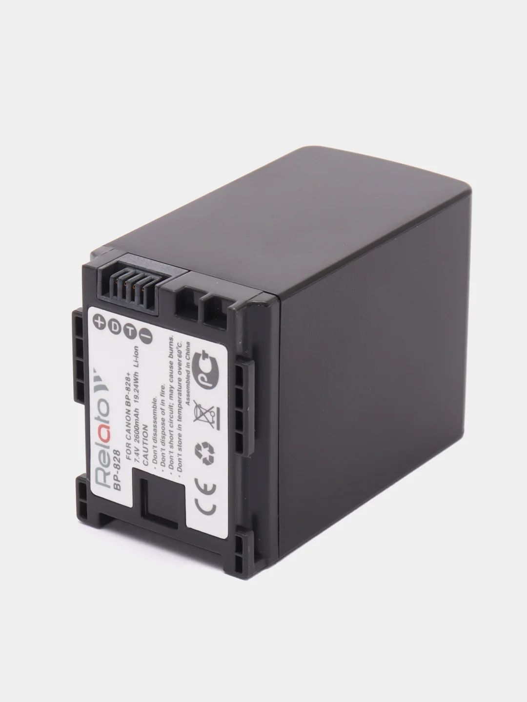 Аккумулятор Relato BP-828 для Canon LEGRIA HF G30, XA20, XA25, Legria HF-G50