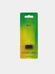 Черный переходник для iPhone зарядка с музыкой Borofone BV6, 8 pin - 2 х 8pin(f)