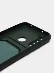 Зеленый чехол для Xiaomi Redmi Note 8T (Сяоми Редми Нот 8Т), с карманом для карт