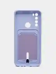 Лавандовый чехол для Xiaomi Redmi Note 8T (Сяоми Редми Нот 8Т), с карманом для карт