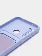 Лавандовый чехол для Xiaomi Redmi Note 8T (Сяоми Редми Нот 8Т), с карманом для карт
