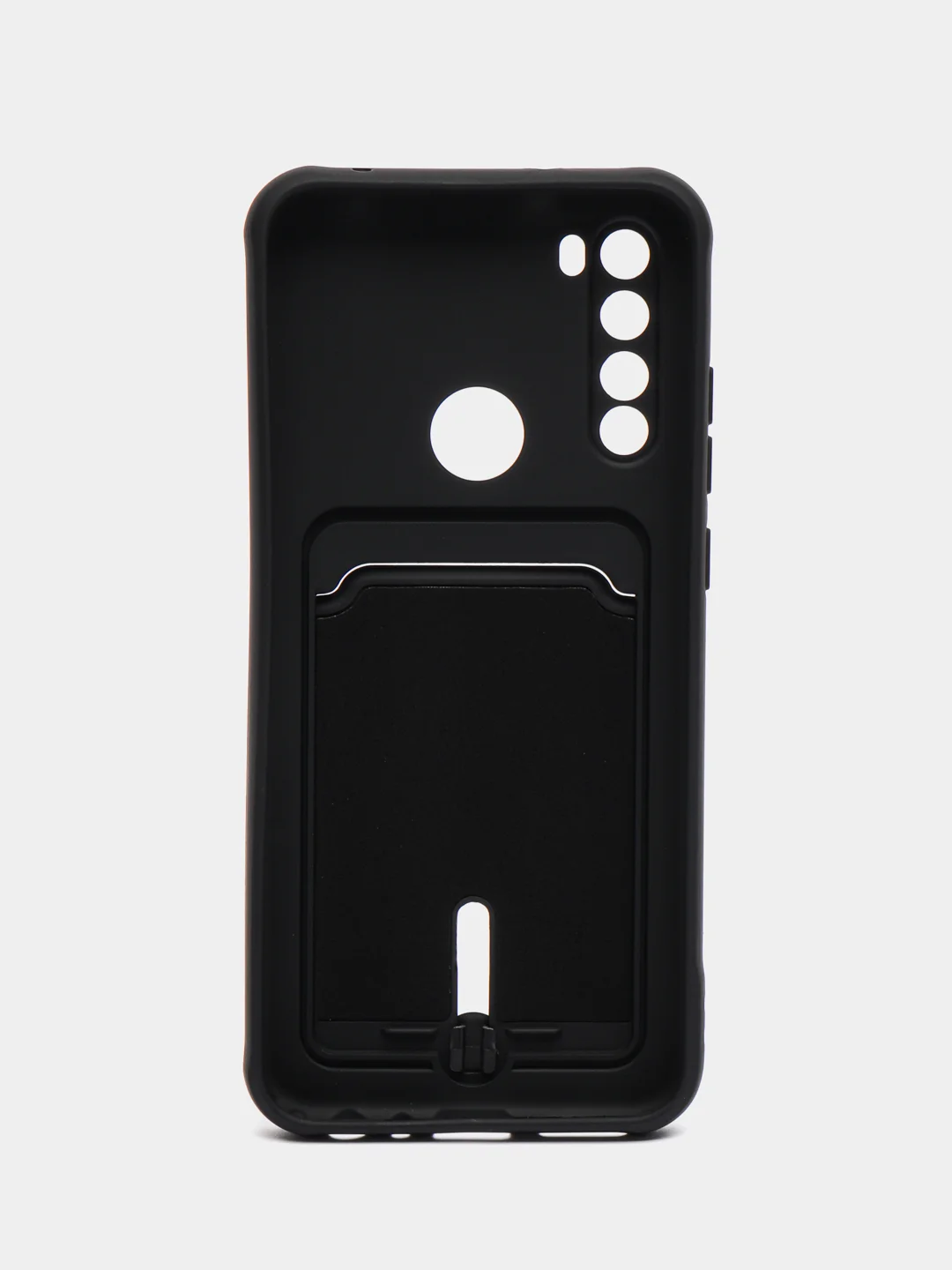 Фуксия чехол для Xiaomi Redmi Note 8T (Сяоми Редми Нот 8Т), с карманом для карт