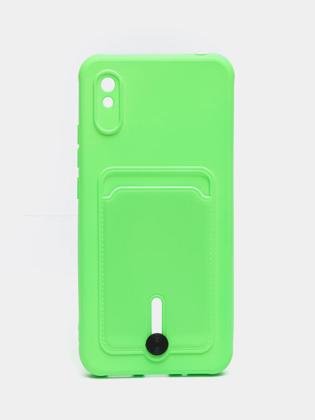 Лайм чехол для Xiaomi Redmi 9A, Сяоми Редми 9А, с карманом для карт