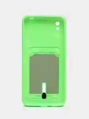Лайм чехол для Xiaomi Redmi 9A, Сяоми Редми 9А, с карманом для карт