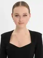 Набор украшений, цепочка и серьги, набор бижутерии