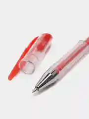 Ручка гелевая, красная, d 0,5