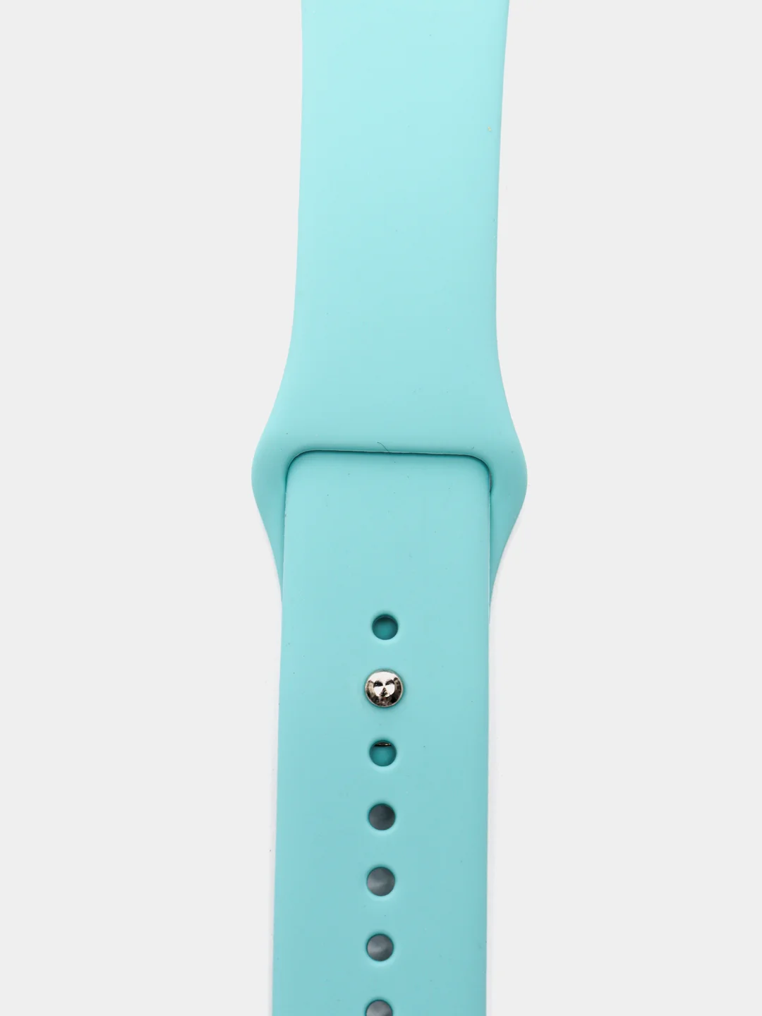 Бирюзовый бампер с защитным стеклом и ремешком для Apple Watch