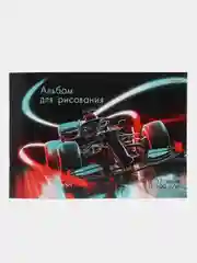 Черный альбом для рисования 32 листа, А4
