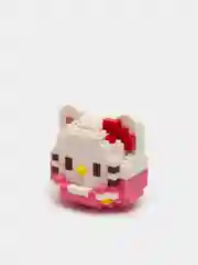 Пастельно-коралловый детский 3D конструктор, игрушка развивающая