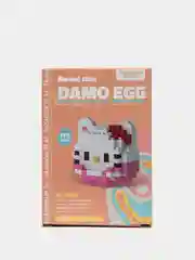 Пастельно-коралловый детский 3D конструктор, игрушка развивающая