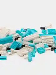 Мятный детский 3D конструктор, игрушка развивающая