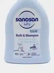 Средство для купания и шампунь SANOSAN, 200 мл