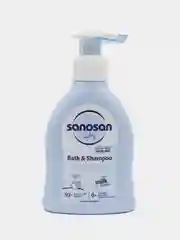 Средство для купания и шампунь SANOSAN, 200 мл
