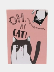 Блокнот Oh, my CAT!, 32 листа, формат А6