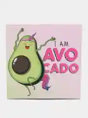 Блокнот "I am Avocado", 16 листов, 10 х 10 см