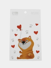 Наклейки на телефон "Корги", 8 х 14 см