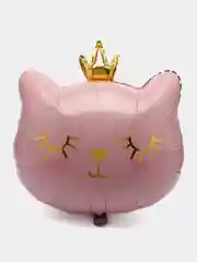 Разноцветный воздушные шары "Милые зверята": мышка, кошка, собачка, мишка на луне