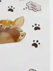 Наклейки на телефон "Корги", 8 х 14 см