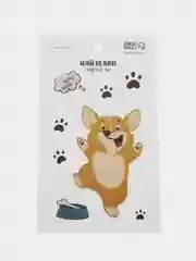 Наклейки на телефон "Корги", 8 х 14 см