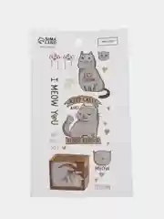Наклейки на телефон "Котики", 8 х 14 см