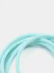 Бирюзовый скакалка для фитнеса спортивная гимнастикая спорт инвентарь скоростная детская прыгалка