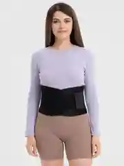 Черный пояс женский, тонкий, для коррекции фигуры