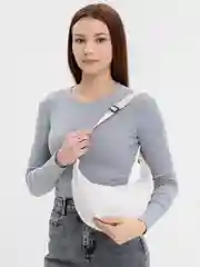 Белый поясная сумка через плечо