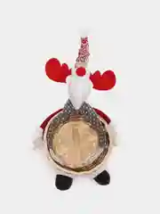Алый рождественская корзина для конфет