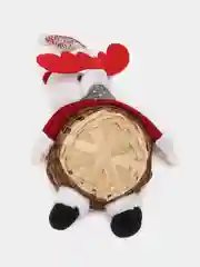 Алый рождественская корзина для конфет