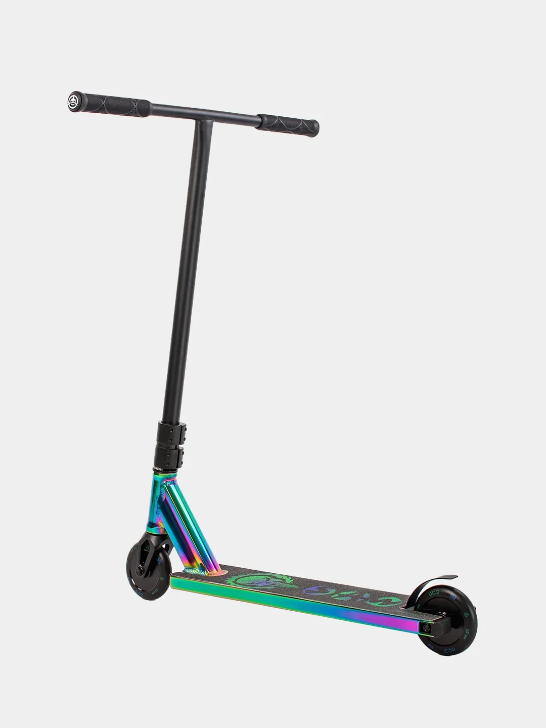 Разноцветный самокат трюковый ATEOX SAW