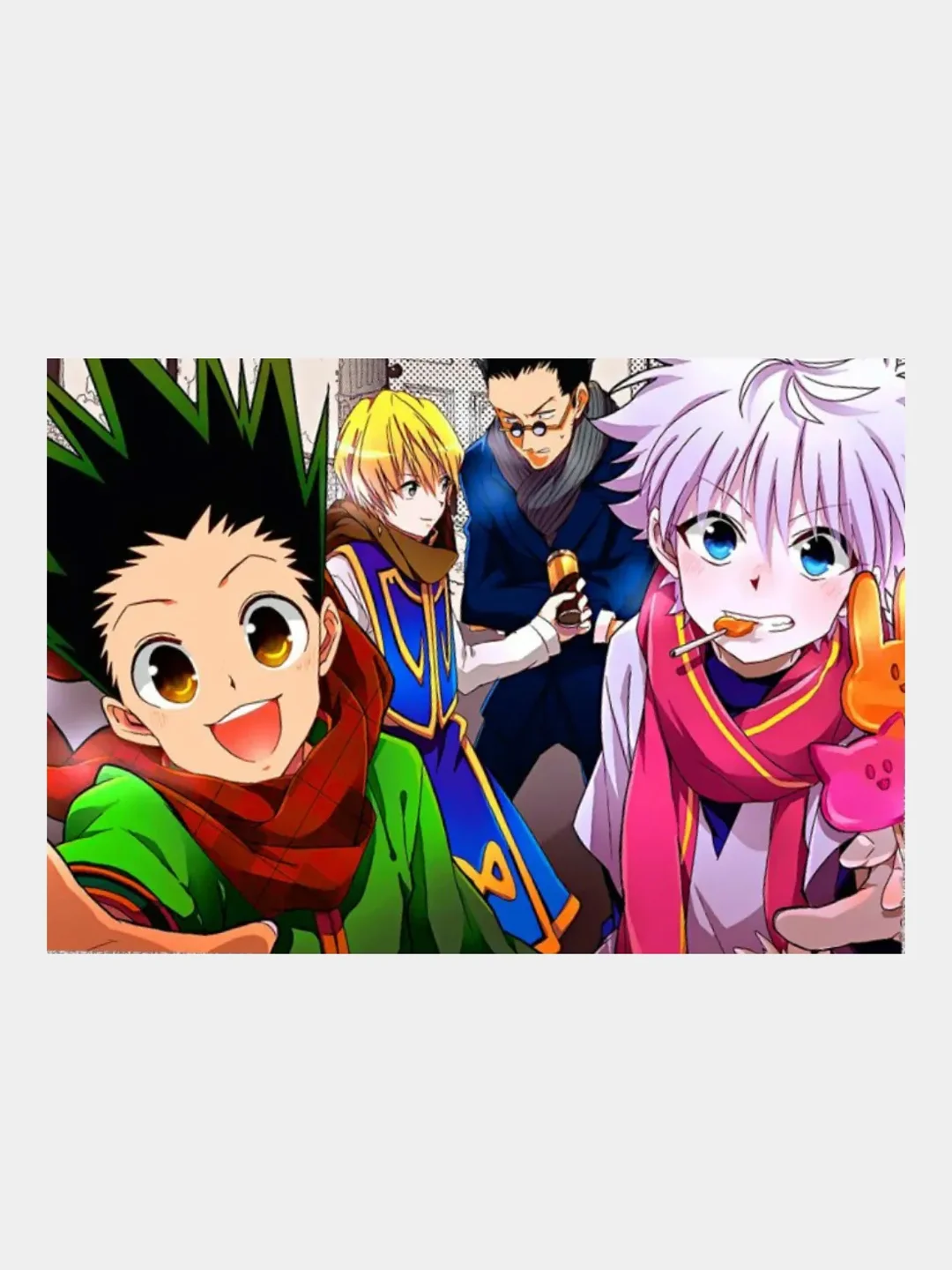 Лайм плакат аниме Волейбол, Хантер Х Хантер, Haikyuu, Hunter x Hunter